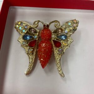 Vintage Butterfly Brooch